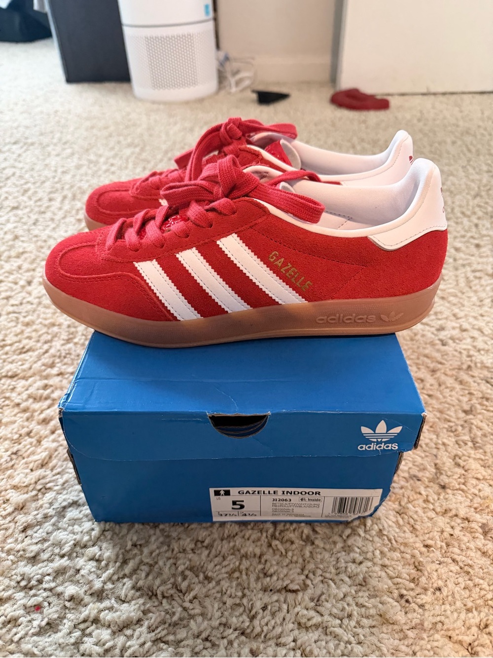 Adidas Red Gazelle